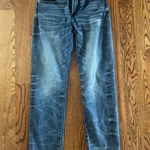 American Eagle Outfitters Men's Medium Blue Slim Straight Jeans (28x30)